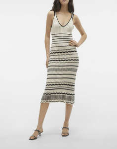 VERO MODA VMMINOU SL CALF LENGHT DRESS