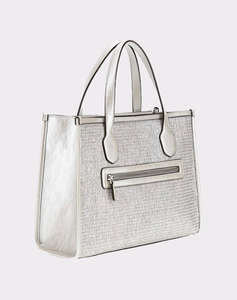 GUESS SILVANA 2 COMPARTMENT TOTE ДАМСКА ЧАНТА(Размери: 33 x 26 x 12 см.)