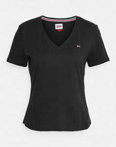 TOMMY JEANS TJW SLIM SOFT V NECK TEE