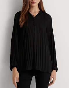 LAUREN RALPH LAUREN VERSILLA-LONG SLEEVE-BLOUSE