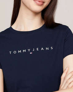 TOMMY JEANS TJW SLIM LINEAR TEE EXT