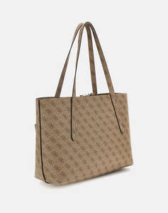 GUESS ECO BRENTON TOTE ДАМСКА ЧАНТА (Размери: 36 x 27 x 13 см.)