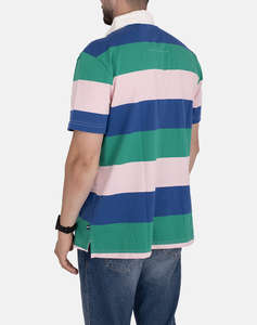 NAUTICA БУЛУЗА ПОЛО КМ SS STRIPED RUGBY POLO_SUSTAINABLE SS STRIPED RUGBY POLO_SUSTAINABLE