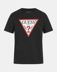 GUESS CN SS ORIGINAL LOGO TEE MENS T-SHIRT