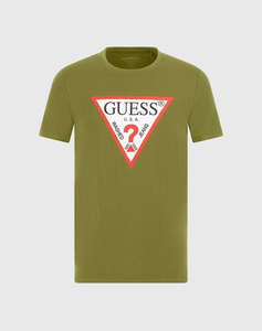 GUESS CN SS ORIGINAL LOGO TEE MENS T-SHIRT