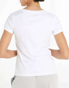 CALVIN KLEIN CK EMBROIDERY STRETCH V-NECK