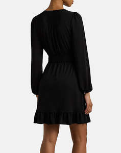 LAUREN RALPH LAUREN SAYURI-LONG SLEEVE-DAY DRESS