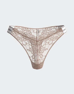 GUESS BELLE THONG - DAILY LACE thong slip W