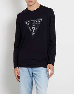 GUESS LS CN TRIANGLE TEE МЪЖКА БЛУЗА