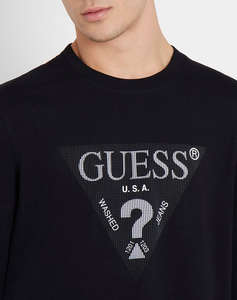 GUESS LS CN TRIANGLE TEE МЪЖКА БЛУЗА