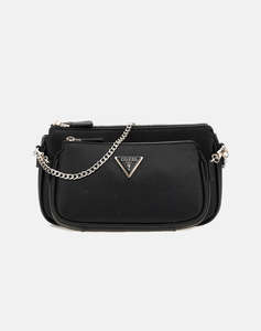 GUESS NOELLE DBL POUCH CROSSBODY ДАМСКА ЧАНТА (Размери: 24 x 13 x 5 см)