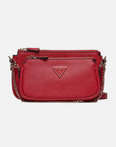 GUESS NOELLE DBL POUCH CROSSBODY ДАМСКА ЧАНТА (Размери: 24 x 13 x 5 см)