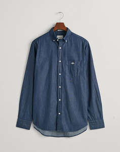 GANT SHIRT REG INDIGO BD