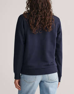 GANT SWEATSHIRTS REG TONAL SHIELD C-NECK SWEAT