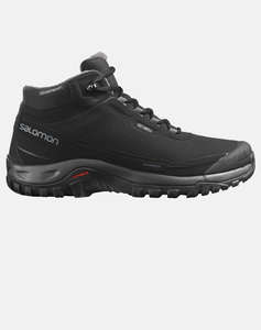 SALOMON WINTER SHELTER CS WP BLACK / EBONY / BLACK MENS SHOE