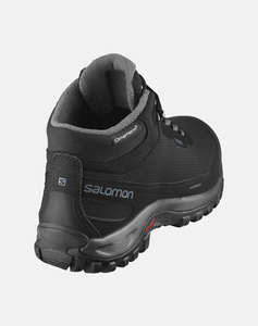 SALOMON WINTER SHELTER CS WP BLACK / EBONY / BLACK MENS SHOE