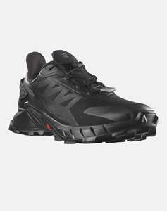 SALOMON TRAIL RUNNING - CROSS SUPERCROSS 4 GTX BLACK / BLACK / BLACK MENS SHOE