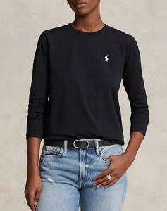 RALPH LAUREN NEWLSRLTPP-LONG SLEEVE-T-SHIRT