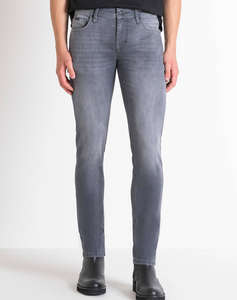 ANTONY MORATO MMDT00241FA750528W01893 MIN OF 10 JEANS OZZY TAPERED FIT IN POWER STRETCH GREY DENIM ПАНТАЛОНИ