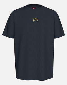 TOMMY JEANS TJM REG GOLD SIGNATURE TEE EXT