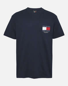 TOMMY JEANS TJM REG RWB SIG FLAG TEE EXT