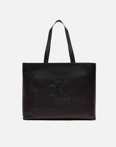 CALVIN KLEIN SCULPTED SLIM TOTE34 DEBOSS (Размери: 42 x 33 x 10 см.)