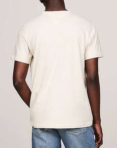 TOMMY JEANS TJM SLIM ESSENTIAL FLAG TEE EXT