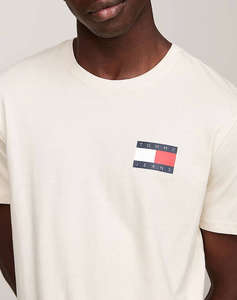 TOMMY JEANS TJM SLIM ESSENTIAL FLAG TEE EXT