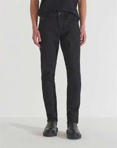 ANTONY MORATO MMDT00282FA750526W01891 MIN OF 10 JEANS KURT COMFORT TAPERED FIT IN ICONIC BLACK STAY BLACK DENIM ПАНТАЛОНИ