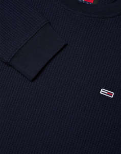 TOMMY JEANS TJM REG WAFFLE L/S TEE