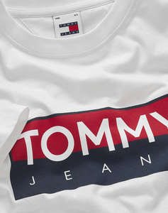 TOMMY JEANS TJM REG RWB TOMMY ENTRY TEE EXT