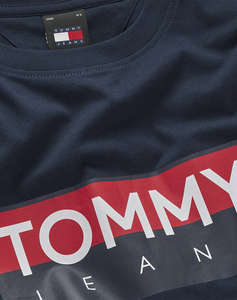 TOMMY JEANS TJM REG RWB TOMMY ENTRY TEE EXT