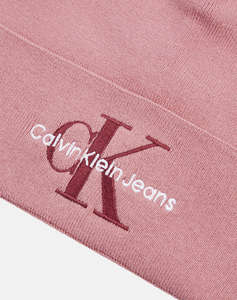 CALVIN KLEIN MONO LOGO EMBRO BEANIE