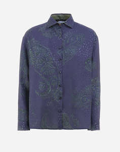 LA MARTINA РИЗА MM WOMAN L/S SHIRT PAISLEY POPLIN