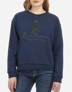 LA MARTINA СУИТШЪР MM WOMAN CREWNECK FLEECE