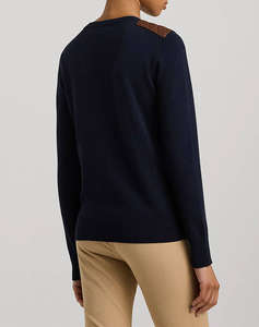 LAUREN RALPH LAUREN SHAVONNE-LONG SLEEVE-PULLOVER