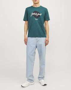 JACK&JONES JJTILEY TEE SS CREW NECK LN