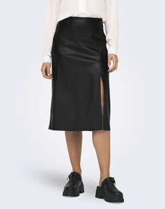 ONLY ONLMAGGA FAUX LEATHER SKIRT OTW