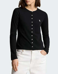 RALPH LAUREN CN MSH BT-LONG SLEEVE-CARDIGAN