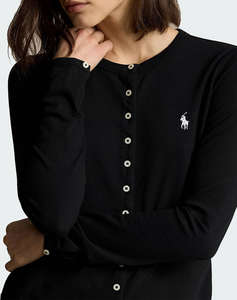 RALPH LAUREN CN MSH BT-LONG SLEEVE-CARDIGAN