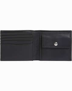 CALVIN KLEIN MONOGRAM SOFT BIFOLD W/COIN (Размери: 11 x 9 x 1.5 см)