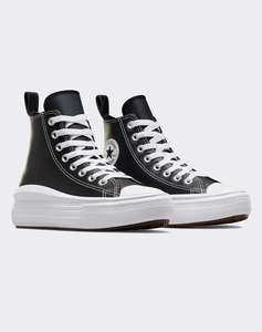 CONVERSE CHUCK TAYLOR ALL STAR MOVE PLATFORM LEATHER