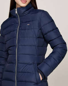 TOMMY JEANS TJW ESSENTIAL HOODED DOWN COAT