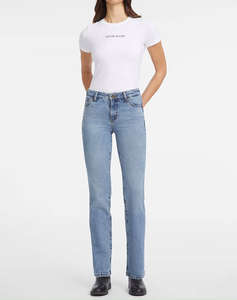 GUESS JEANS GJ G08 MID RISE STRA - ECO RECY CO RIVERSIDE STR INDI ПАНТАЛОНИ W