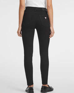 GUESS JEANS GJ G05 HIGH RISE SKI - ECO RECY CO HAJAR SS BLACK ПАНТАЛОНИ W