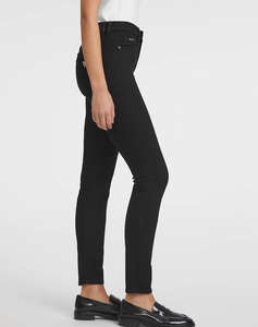 GUESS JEANS GJ G05 HIGH RISE SKI - ECO RECY CO HAJAR SS BLACK ПАНТАЛОНИ W