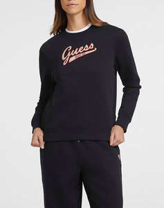 GUESS JEANS GJ CN REG GUESS J SCRIPT SWEAT WOMENS SWEATER