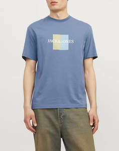 JACK&JONES JORFREDERIKSBERG BOX TEE SS C.N SN