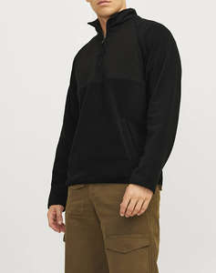 JACK&JONES JCOPEAK SWEAT HIGH NECK HALF ZIP