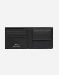 ARMANI EXCHANGE MANS BIFOLD W/COIN (Размери: 11.5 x 10 x 2 см)